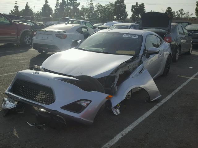 JF1ZNAA14G9700332 - 2016 TOYOTA SCION FR-S ვერცხლისფერი ფოტო 2