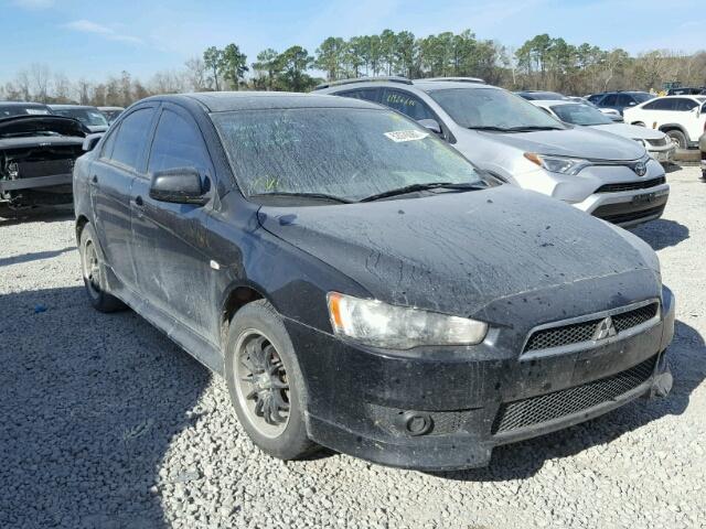 JA32U2FU8AU013512 - 2010 MITSUBISHI LANCER ES/ BLACK photo 1