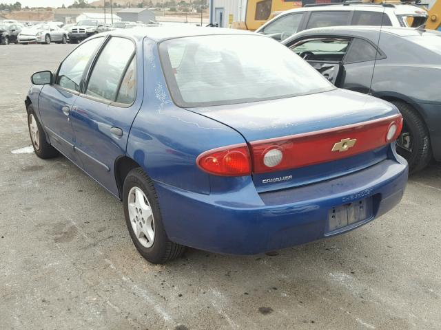 1G1JC52F157106328 - 2005 CHEVROLET CAVALIER BLUE photo 3