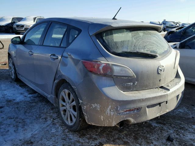 JM1BL1H58A1129573 - 2010 MAZDA 3 S SILVER photo 3