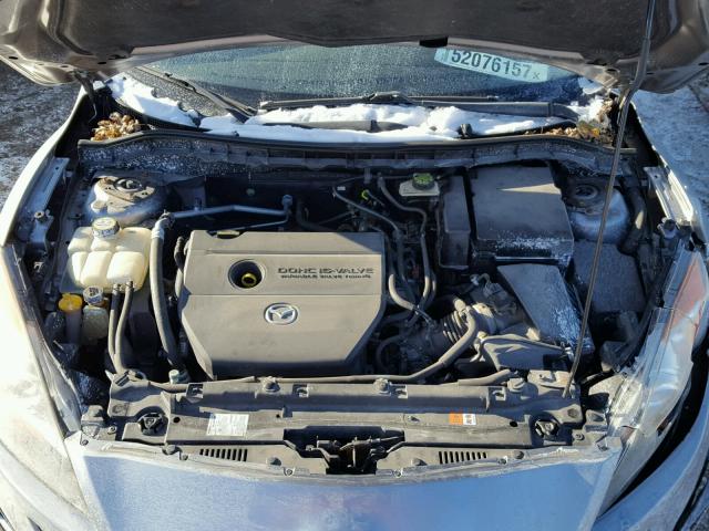 JM1BL1H58A1129573 - 2010 MAZDA 3 S SILVER photo 7