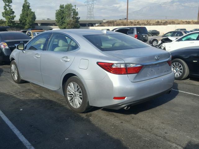 JTHBK1GG8F2208005 - 2015 LEXUS ES 350 SILVER photo 3