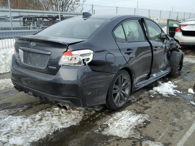 JF1VA1L60H9816468 - 2017 SUBARU WRX LIMITE GRAY photo 4