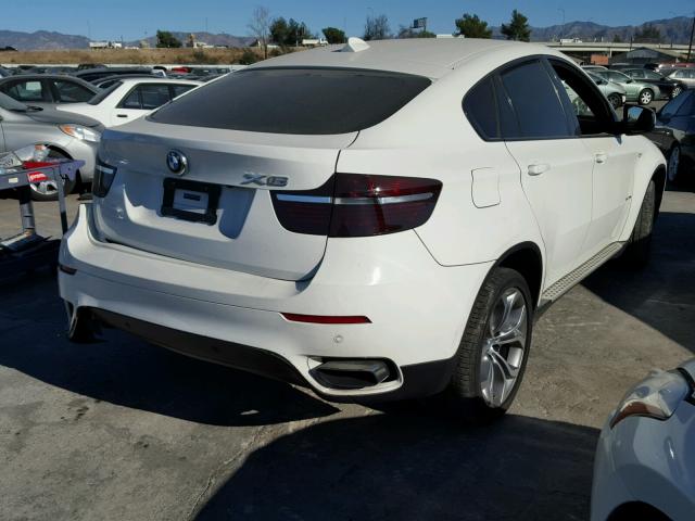 5UXFG8C57BLZ97011 - 2011 BMW X6 XDRIVE5 WHITE photo 4