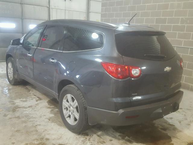 1GNKVGED9BJ138316 - 2011 CHEVROLET TRAVERSE L GRAY photo 3