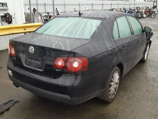 3VWRJ71K28M115153 - 2008 VOLKSWAGEN JETTA WOLF BLACK photo 4