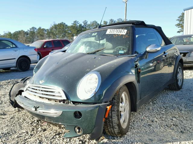 WMWRF334X5TF60166 - 2005 MINI COOPER GREEN photo 2