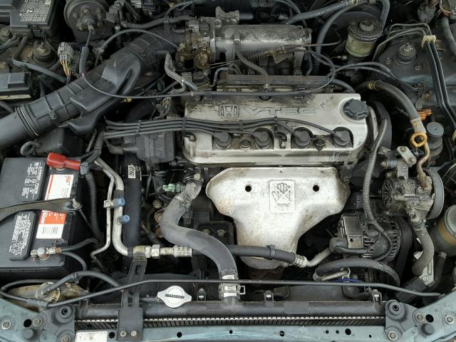 1HGCD5650VA226642 - 1997 HONDA ACCORD EX GREEN photo 7