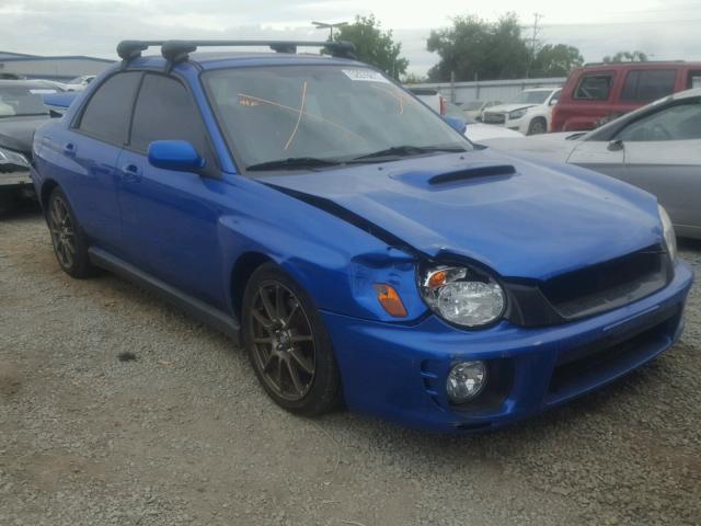 JF1GD29672G510352 - 2002 SUBARU IMPREZA WR BLUE photo 1