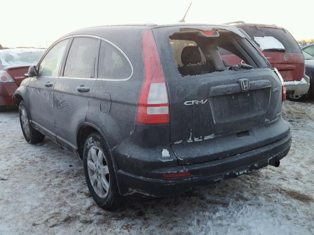 5J6RE4H41BL100062 - 2011 HONDA CR-V SE BLACK photo 3