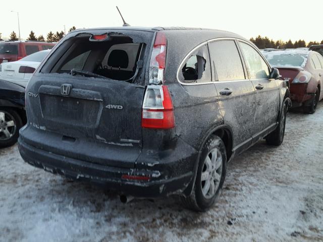 5J6RE4H41BL100062 - 2011 HONDA CR-V SE BLACK photo 4