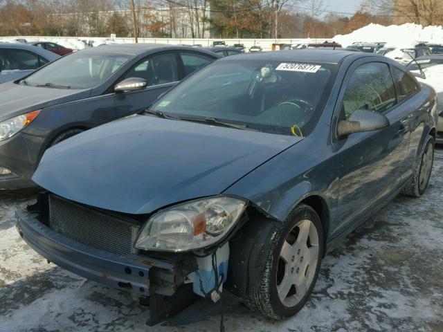 1G1AF1F58A7144876 - 2010 CHEVROLET COBALT 2LT TEAL photo 2