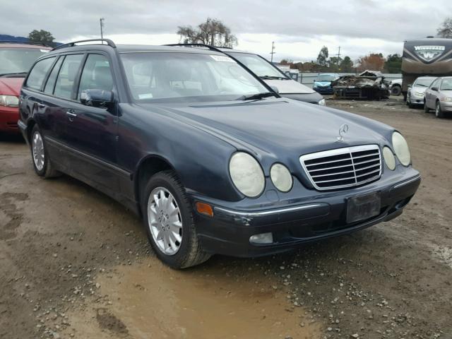 WDBJH82J52X062732 - 2002 MERCEDES-BENZ E 320 4MAT BLUE photo 1