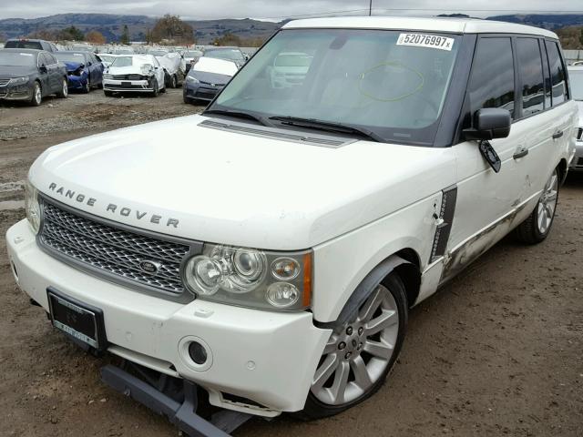 SALMF13466A224793 - 2006 LAND ROVER RANGE ROVE WHITE photo 2