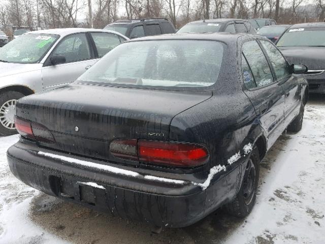 1Y1SK5265VZ448699 - 1997 GEO PRIZM BASE GREEN photo 4