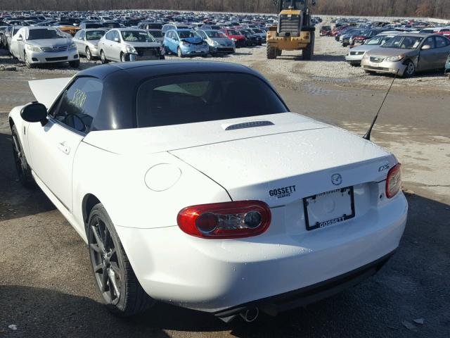 JM1NC2MF9F0238932 - 2015 MAZDA MX-5 MIATA WHITE photo 3