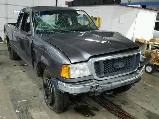 1FTYR15E04PA02685 - 2004 FORD RANGER SUP GRAY photo 1