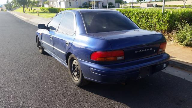 JF1GC4357YH501524 - 2000 SUBARU IMPREZA L BLUE photo 3