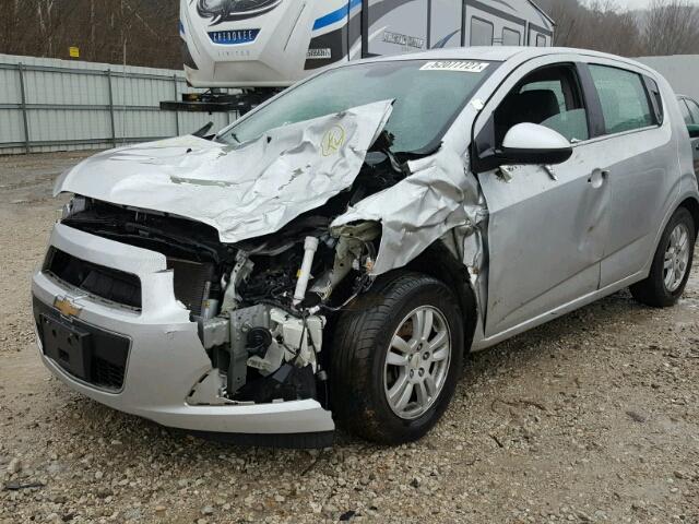 1G1JD6SH0C4132972 - 2012 CHEVROLET SONIC LT SILVER photo 9