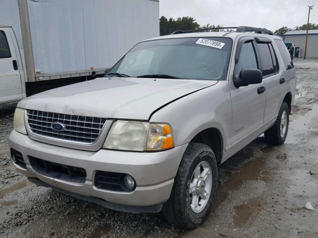 1FMZU63K95UA09285 - 2005 FORD EXPLORER X 银色 照片 2