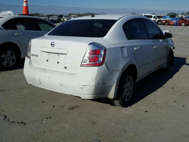 3N1AB61E88L639885 - 2008 NISSAN SENTRA 2.0 WHITE photo 4