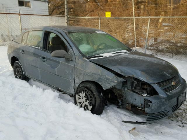 1G1AK52F857523805 - 2005 CHEVROLET COBALT BLUE photo 1