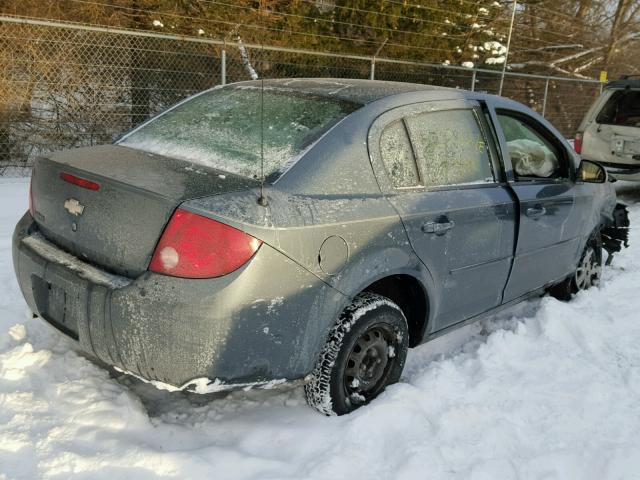 1G1AK52F857523805 - 2005 CHEVROLET COBALT BLUE photo 4