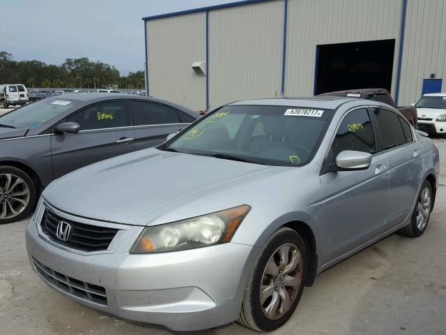 1HGCP26868A107448 - 2008 HONDA ACCORD EXL SILVER photo 2