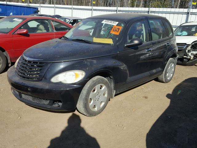 3A8FY48B08T239328 - 2008 CHRYSLER PT CRUISER BLACK photo 2