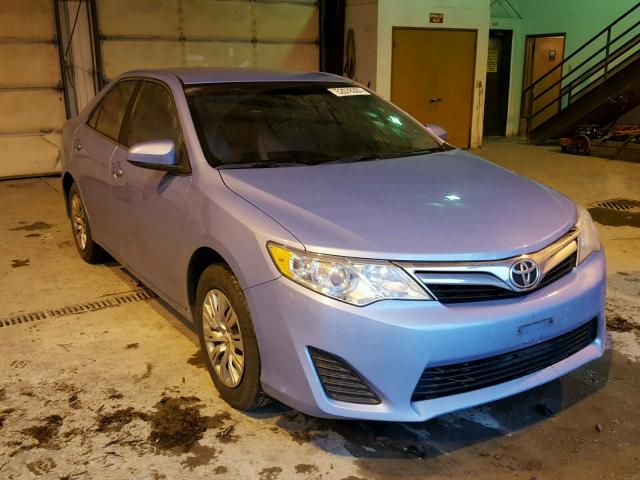 4T4BF1FKXDR308931 - 2013 TOYOTA CAMRY L BLUE photo 9