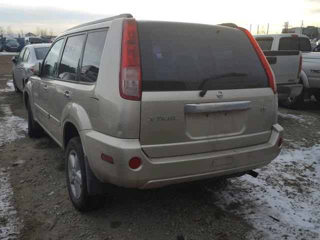 JN8BT08V45W107397 - 2005 NISSAN X-TRAIL XE BEIGE photo 3