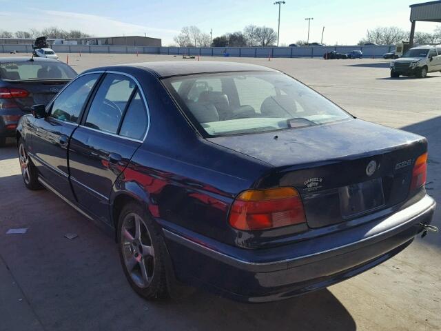 WBADD632XWGT97672 - 1998 BMW 528 I AUTO BLUE photo 3