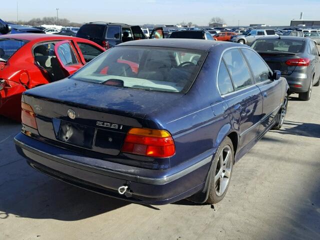 WBADD632XWGT97672 - 1998 BMW 528 I AUTO BLUE photo 4