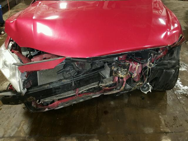 JTNBE46K373078996 - 2007 TOYOTA CAMRY NEW RED photo 9