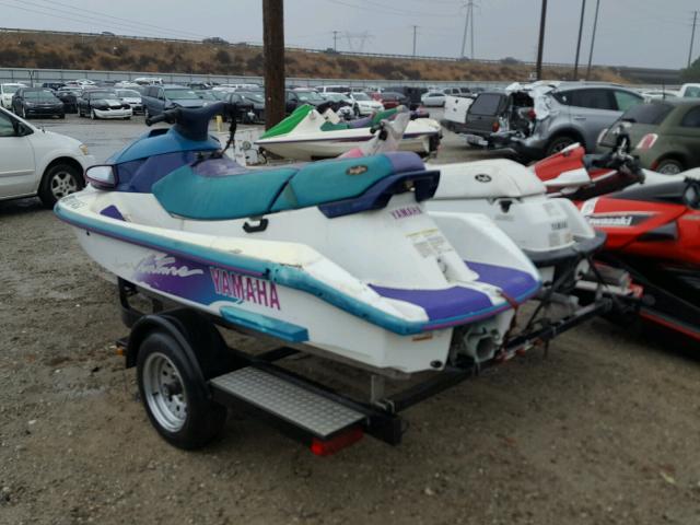 YAMA2057E292 - 1992 YAMAHA JETSKI/TRL WHITE photo 3