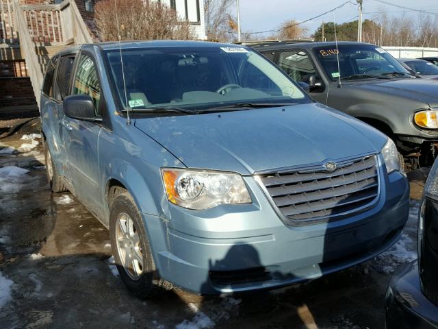 2A4RR2D19AR400183 - 2010 CHRYSLER TOWN & COU BLUE photo 1