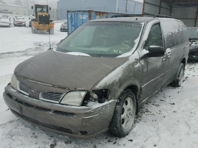 1GHDX03E72D164775 - 2002 OLDSMOBILE SILHOUETTE BEIGE photo 2