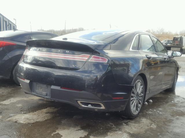 3LN6L2JK2DR821924 - 2013 LINCOLN MKZ BLACK photo 4