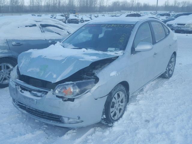 KMHDU46D79U754831 - 2009 HYUNDAI ELANTRA GL SILVER photo 2