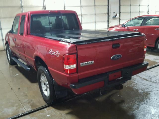 1FTZR45E56PA69341 - 2006 FORD RANGER SUP BURGUNDY photo 3