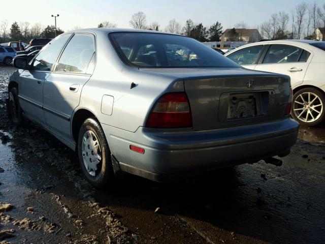 1HGCD5632SA089827 - 1995 HONDA ACCORD LX BLUE photo 3