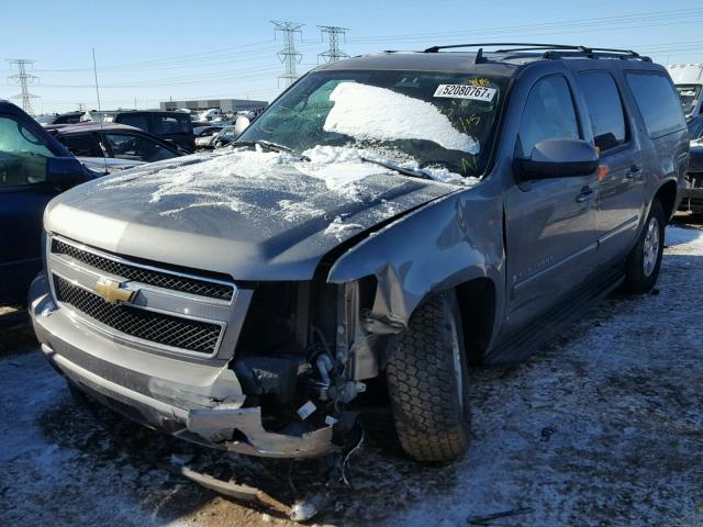 1GNFK26339R217978 - 2009 CHEVROLET SUBURBAN K BEIGE photo 2