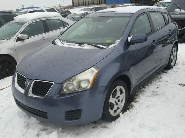 5Y2SP67869Z453843 - 2009 PONTIAC VIBE BLUE photo 2