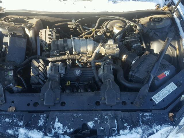 2G2WS522941206268 - 2004 PONTIAC GRAND PRIX BLACK photo 7