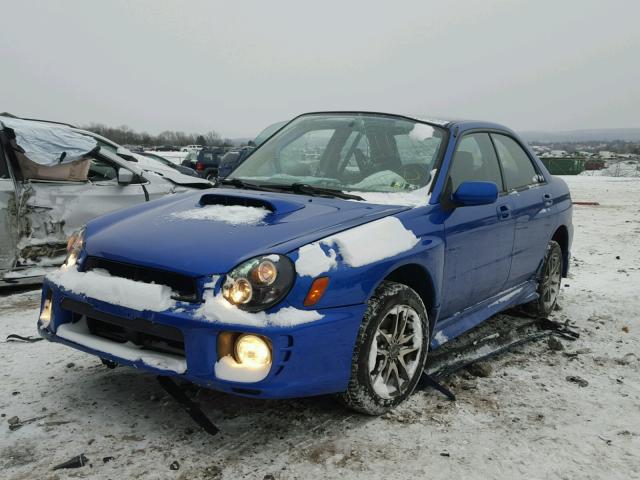 JF1GD29662G504879 - 2002 SUBARU IMPREZA WR BLUE photo 2