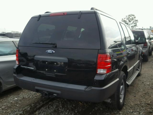 1FMPU13575LB09721 - 2005 FORD EXPEDITION BLACK photo 4