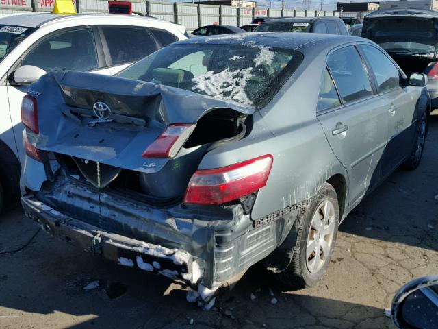 4T4BE46K08R013217 - 2008 TOYOTA CAMRY CE GREEN photo 4