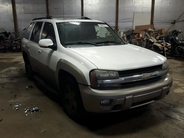 1GNDT13S932375557 - 2003 CHEVROLET TRAILBLAZE WHITE photo 1