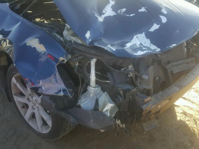 1N4BA41E07C861054 - 2007 NISSAN MAXIMA SE BLUE photo 9