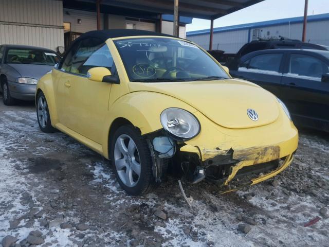 3VWSF31YX7M418566 - 2007 VOLKSWAGEN NEW BEETLE 黄色 照片 1